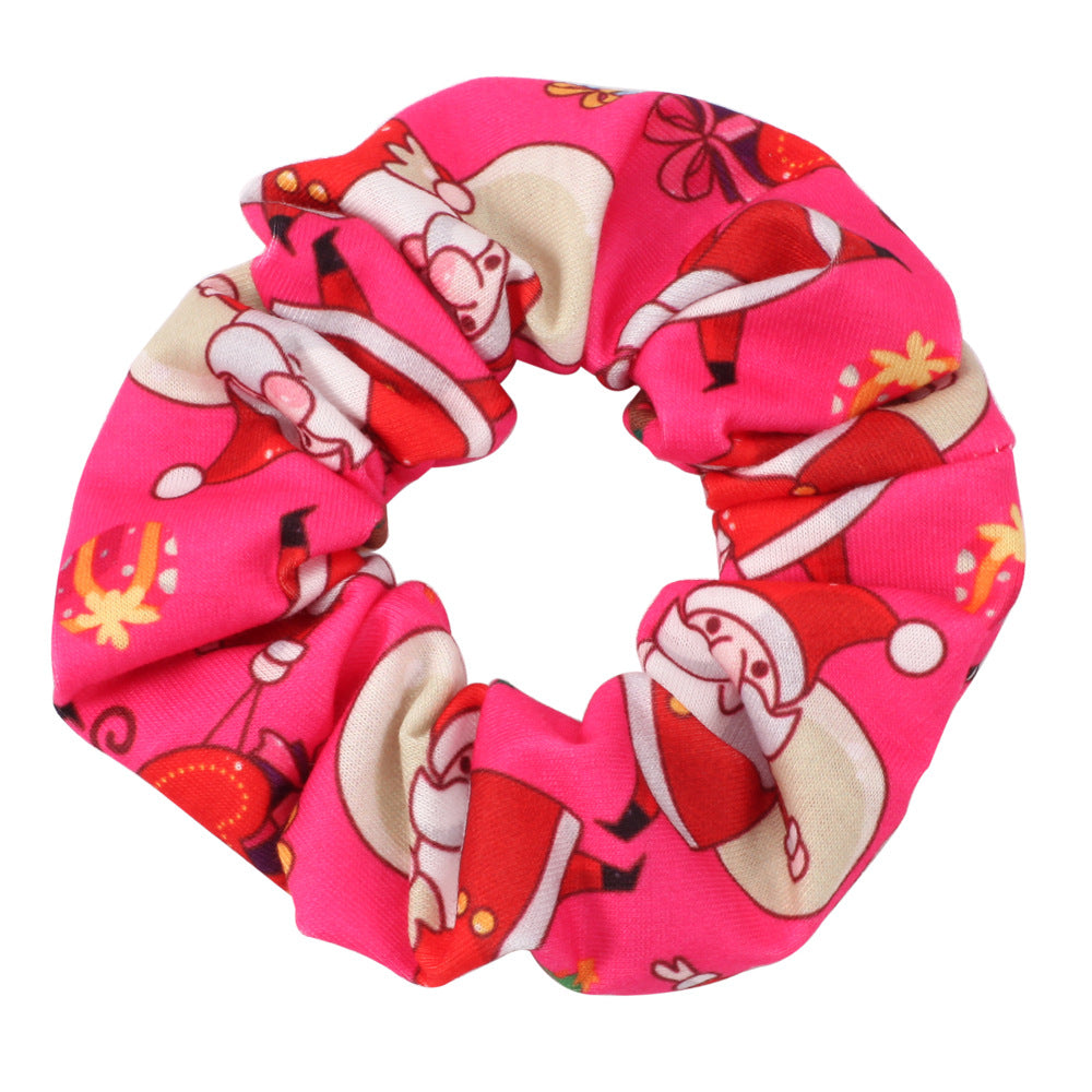 Christmas Hair Tie - Snowman - Bell - Santa Claus - Reindeer Antlers - Hat - - product image 14