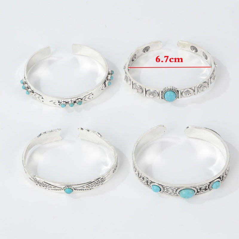 Turquoise Boho Vintage Bracelet - product image 10