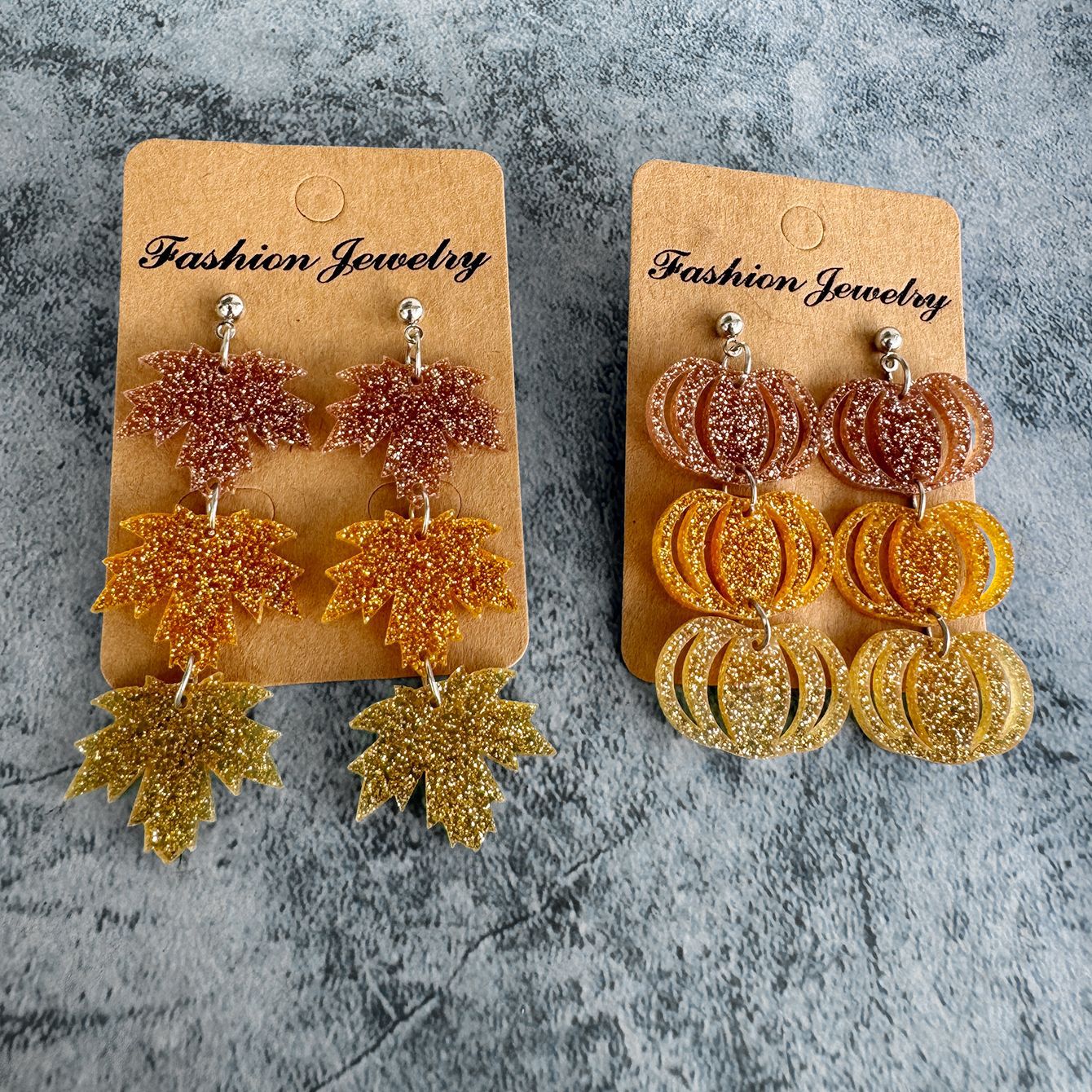 Cross Acrylic Earrings - product image 1