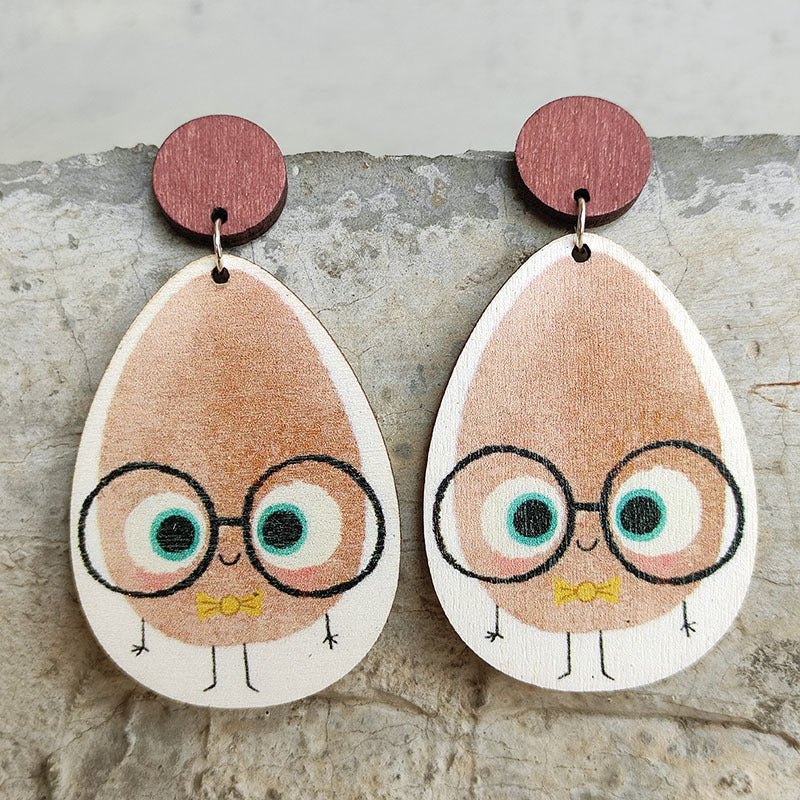 Wood Earrings - product image 1