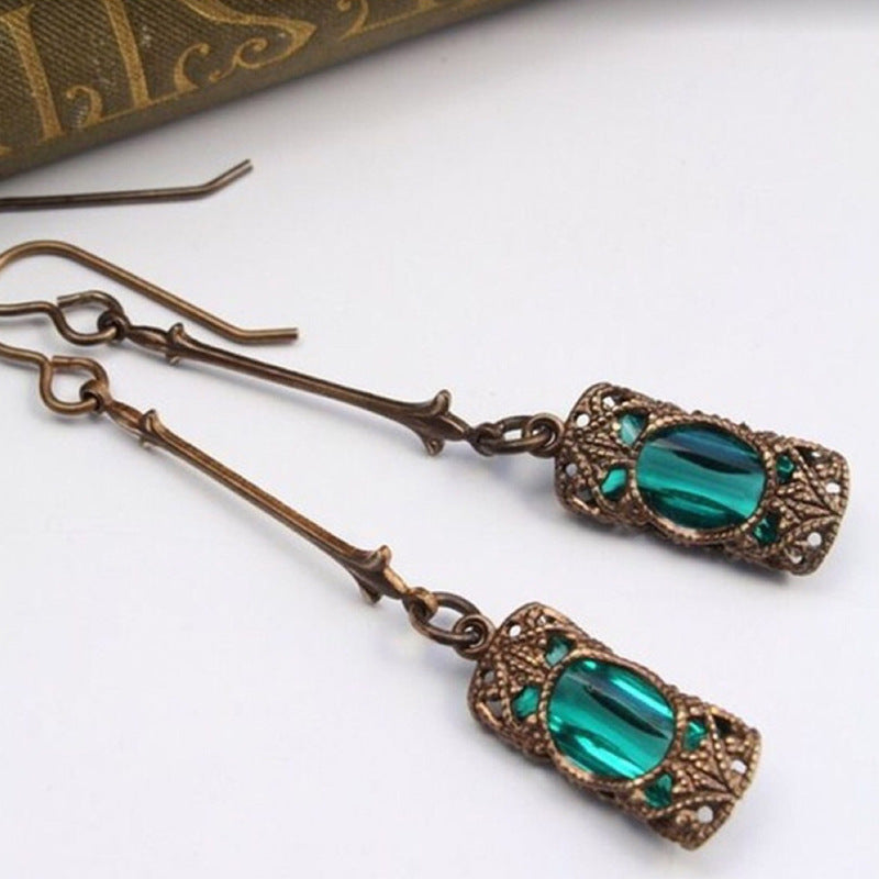 Vintage Cross Earrings