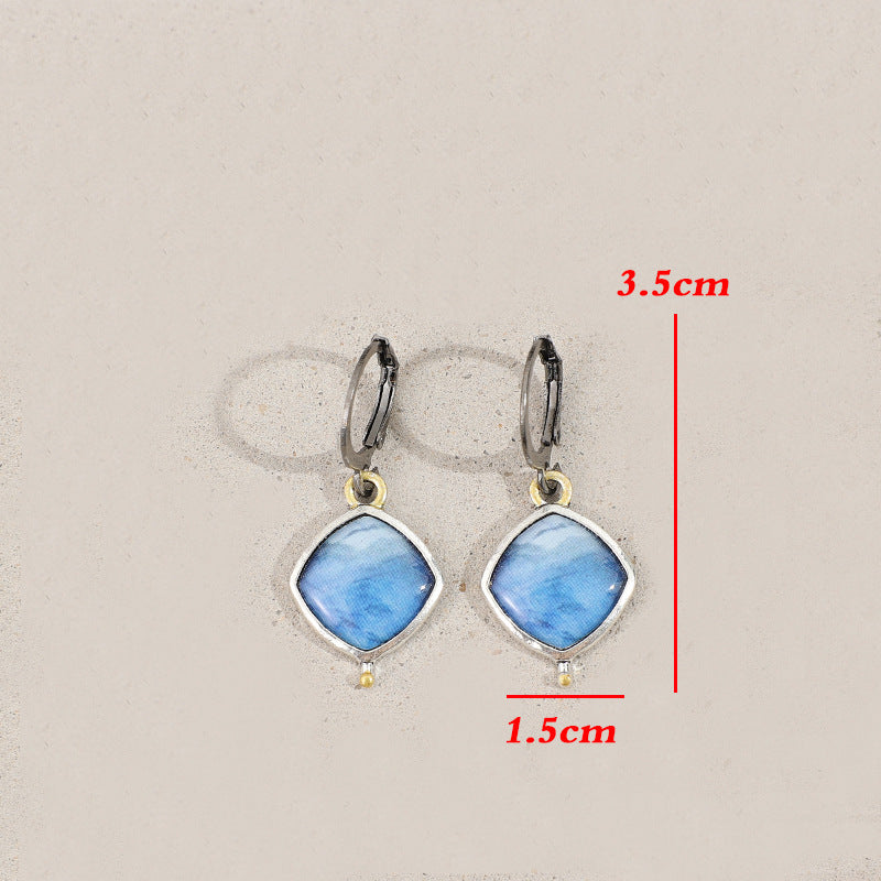 Vintage Geometric Earrings - product image 7