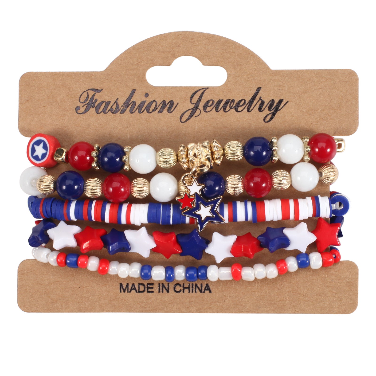 Flag Beaded Crystal Bracelet - product image 12