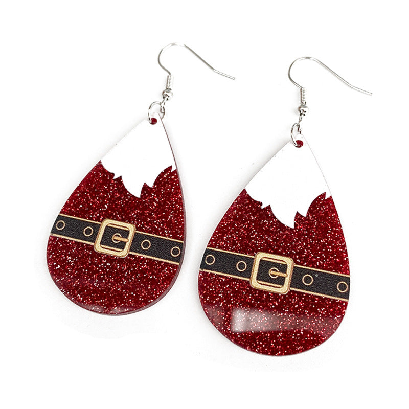 Vintage Cross Acrylic Earrings - product image 6