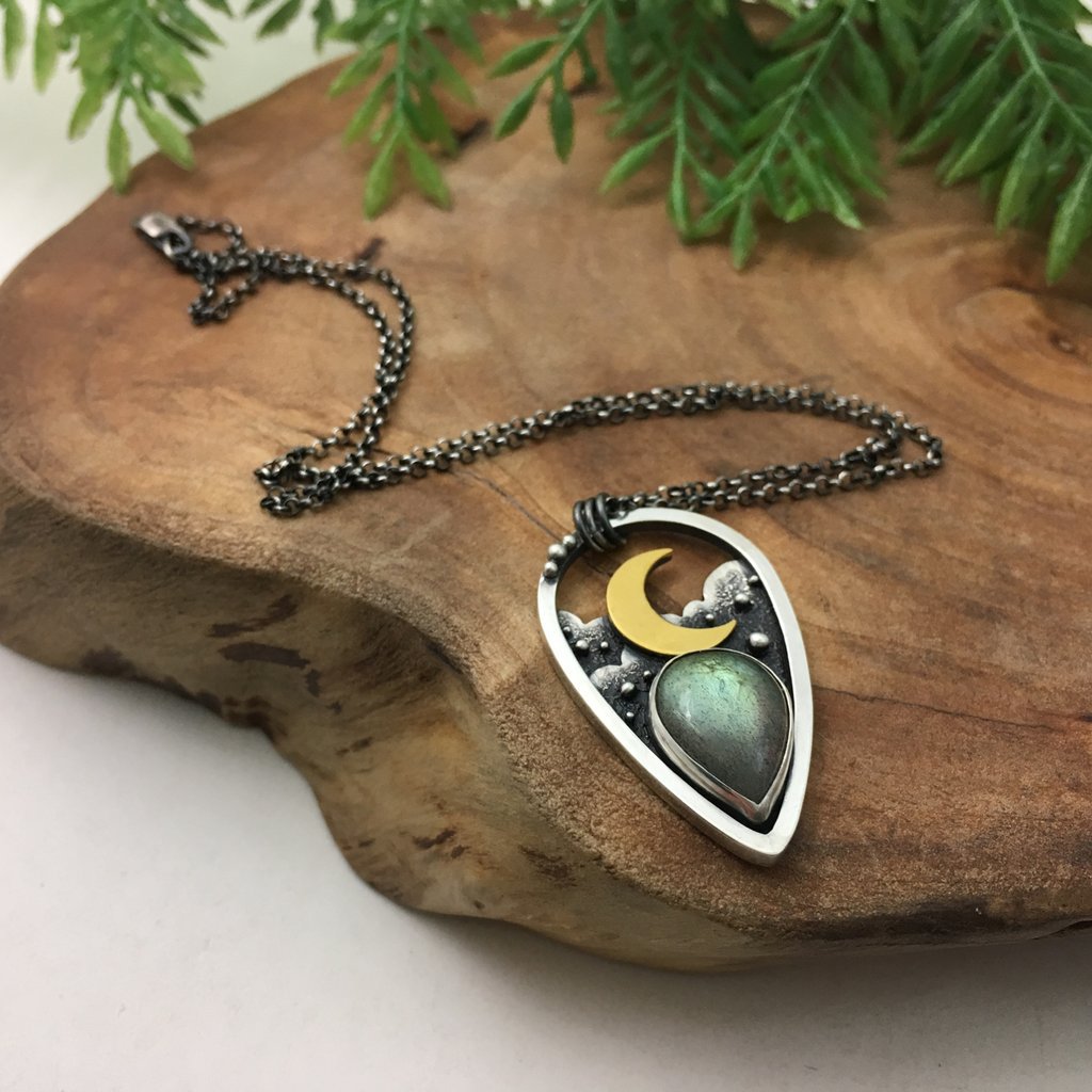Geometric Moon Necklace for Women - product image 10