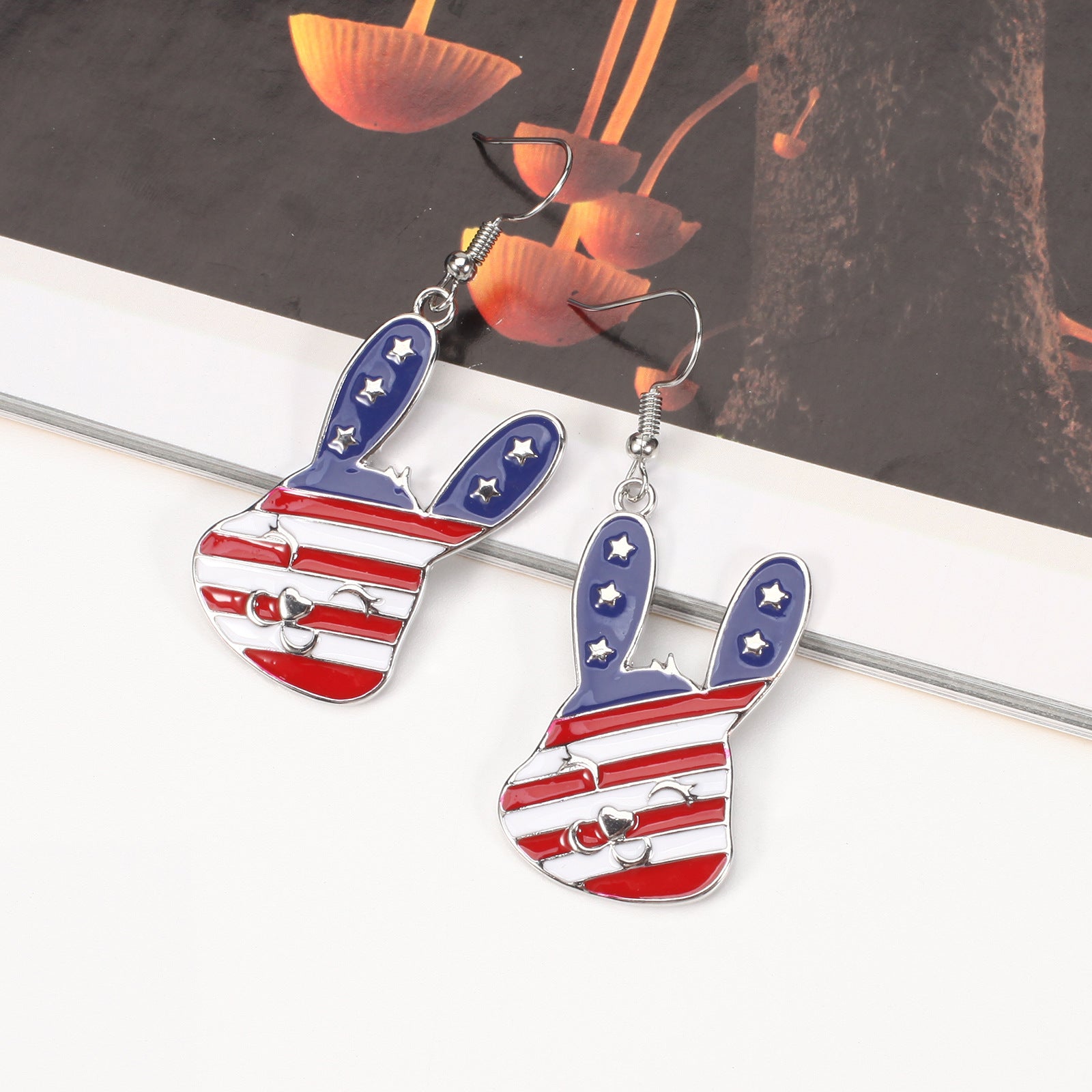 Easter Earrings Cartoon Cute Rabbit Easter Egg Carrot Earrings Spring Holiday - product image 61