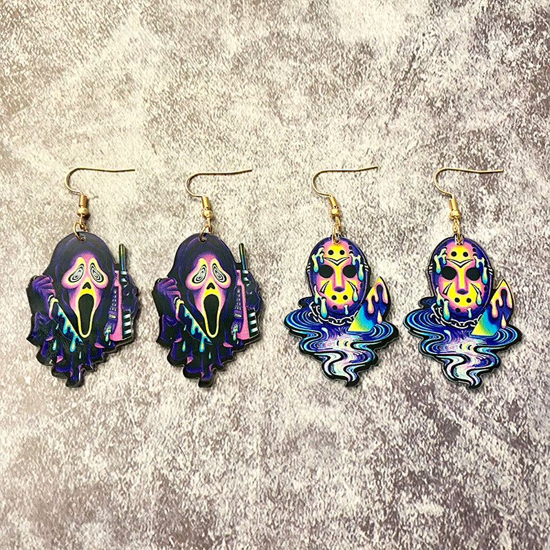 Cross Acrylic Earrings - product image 1