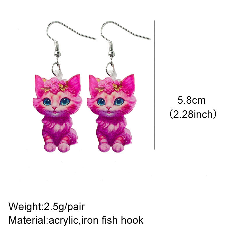 Moon Acrylic Earrings - product image 8