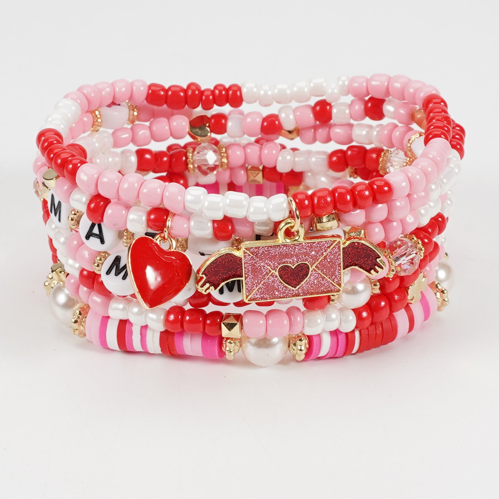 Floral Heart Cross Bracelet - product image 23