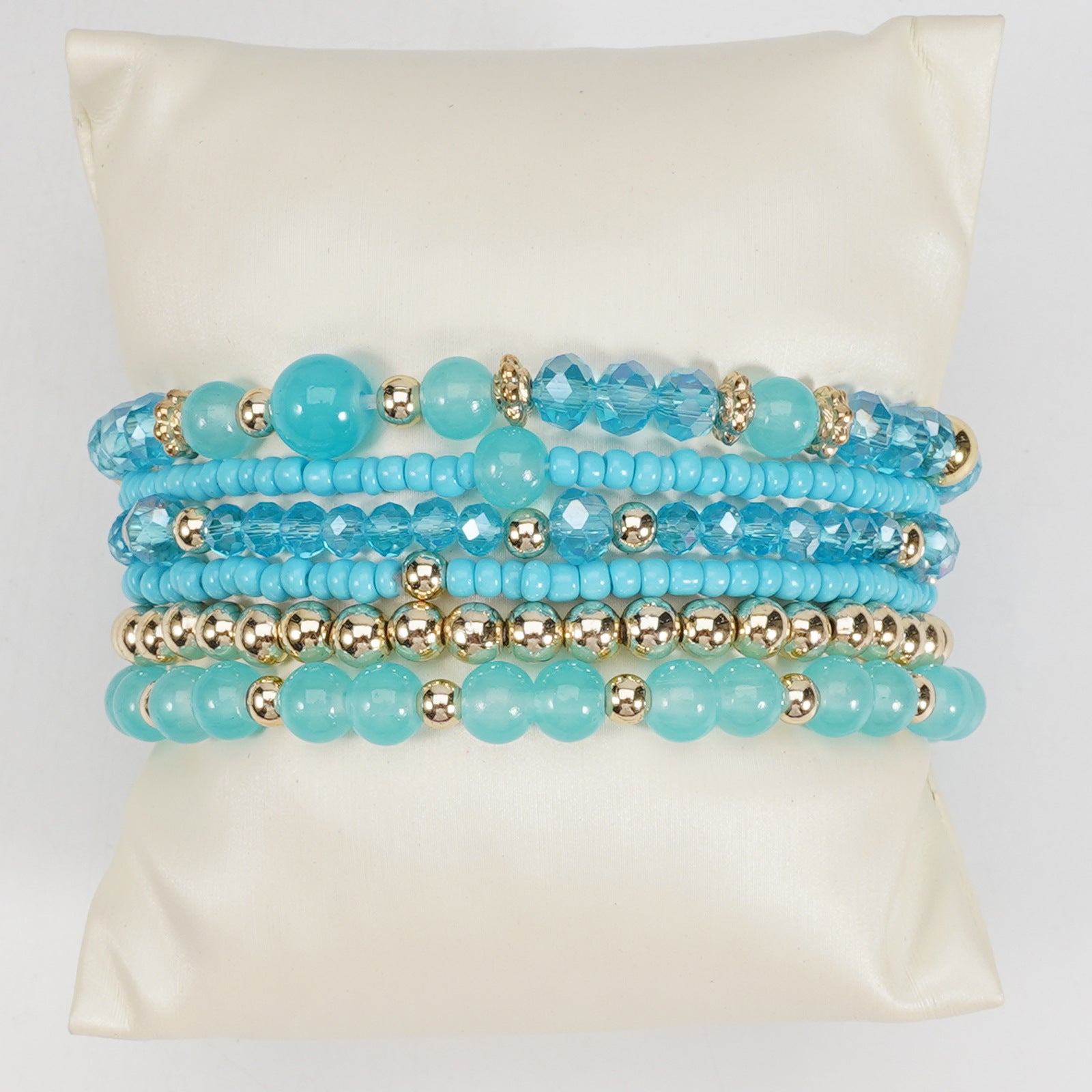 Boho Cross Beaded Bracelet for Women