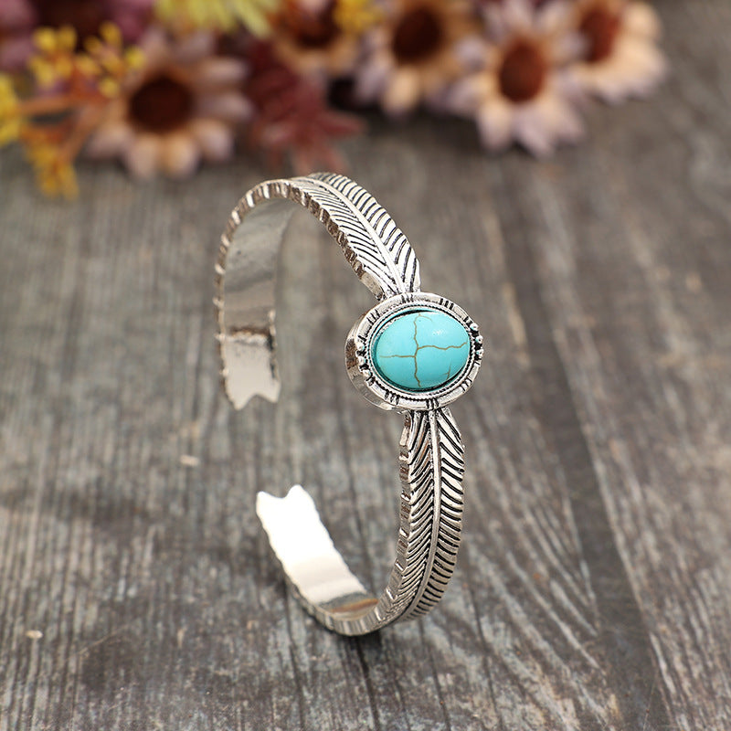 Turquoise Boho Vintage Bracelet - product image 2