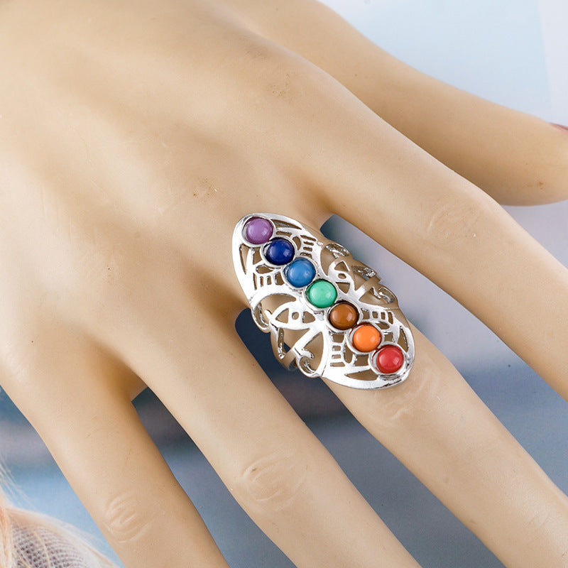 Colorful Stone Ring - product image 5
