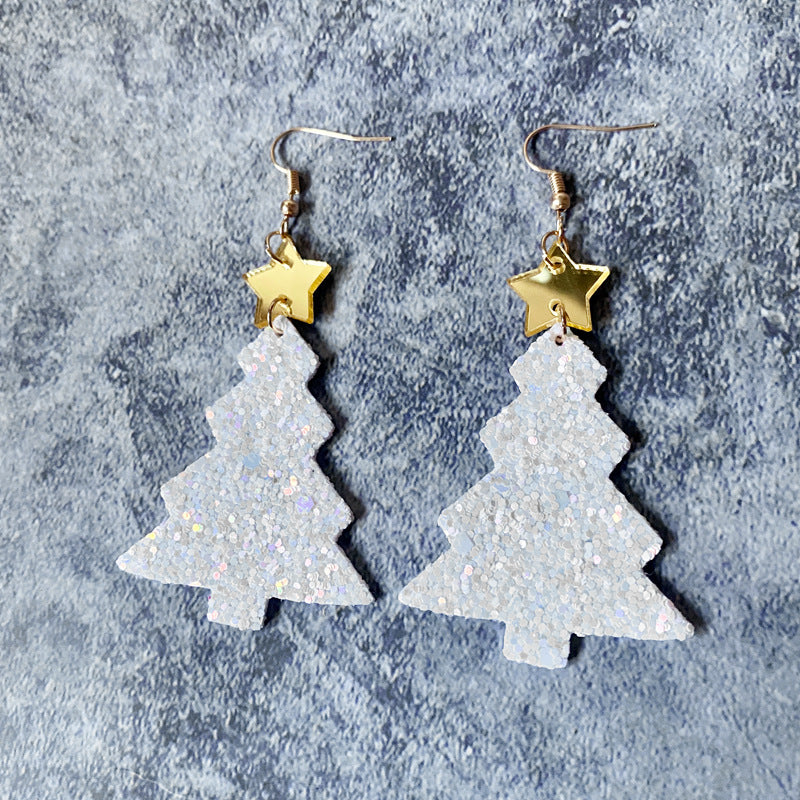 Leather Acrylic Earrings - product image 8