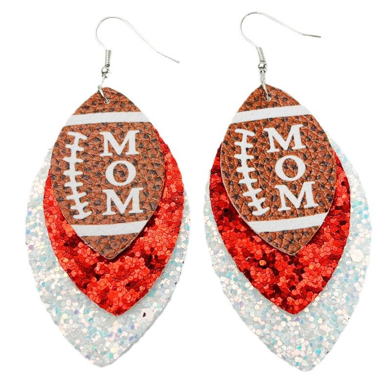 Cross Leather Earrings - product image 22