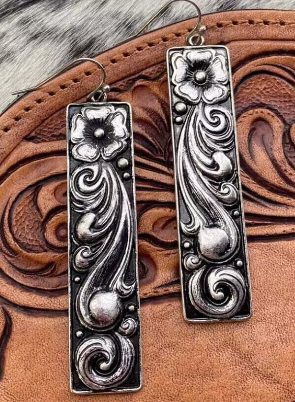 Western Cross Earrings - product image 1