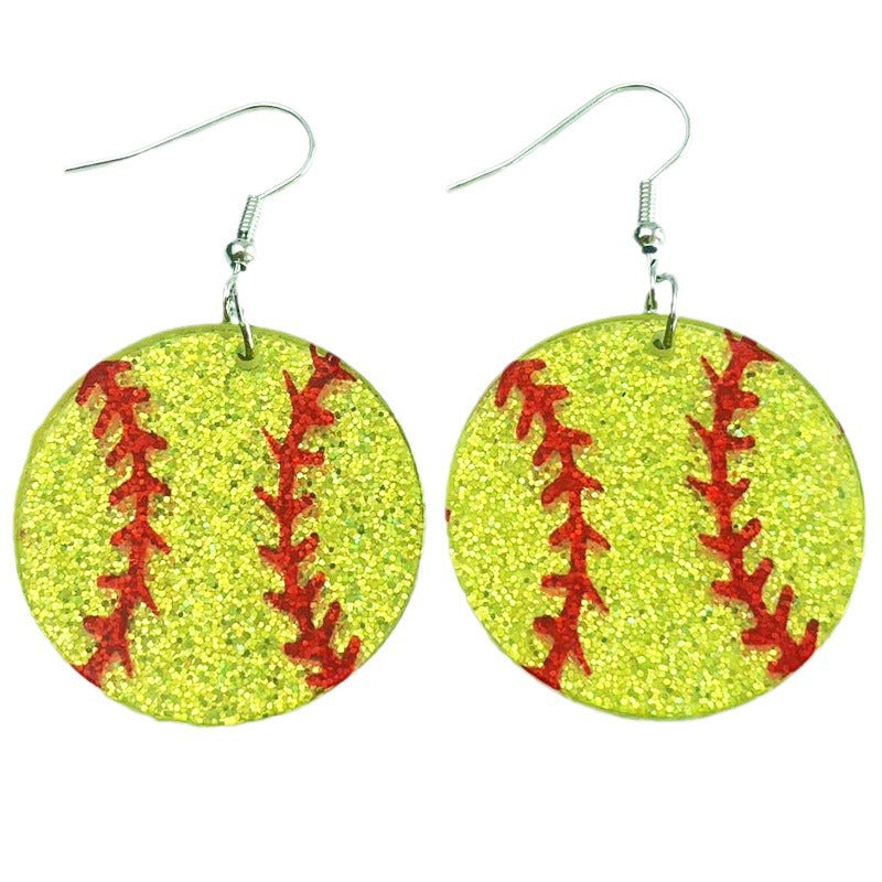 Cross Acrylic Earrings - product image 2