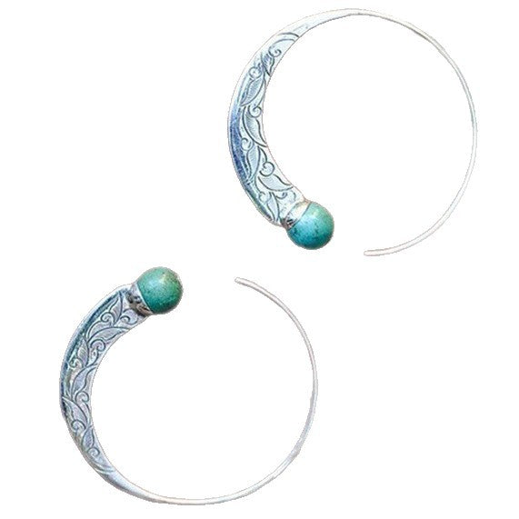 Turquoise Vintage Earrings - product image 5