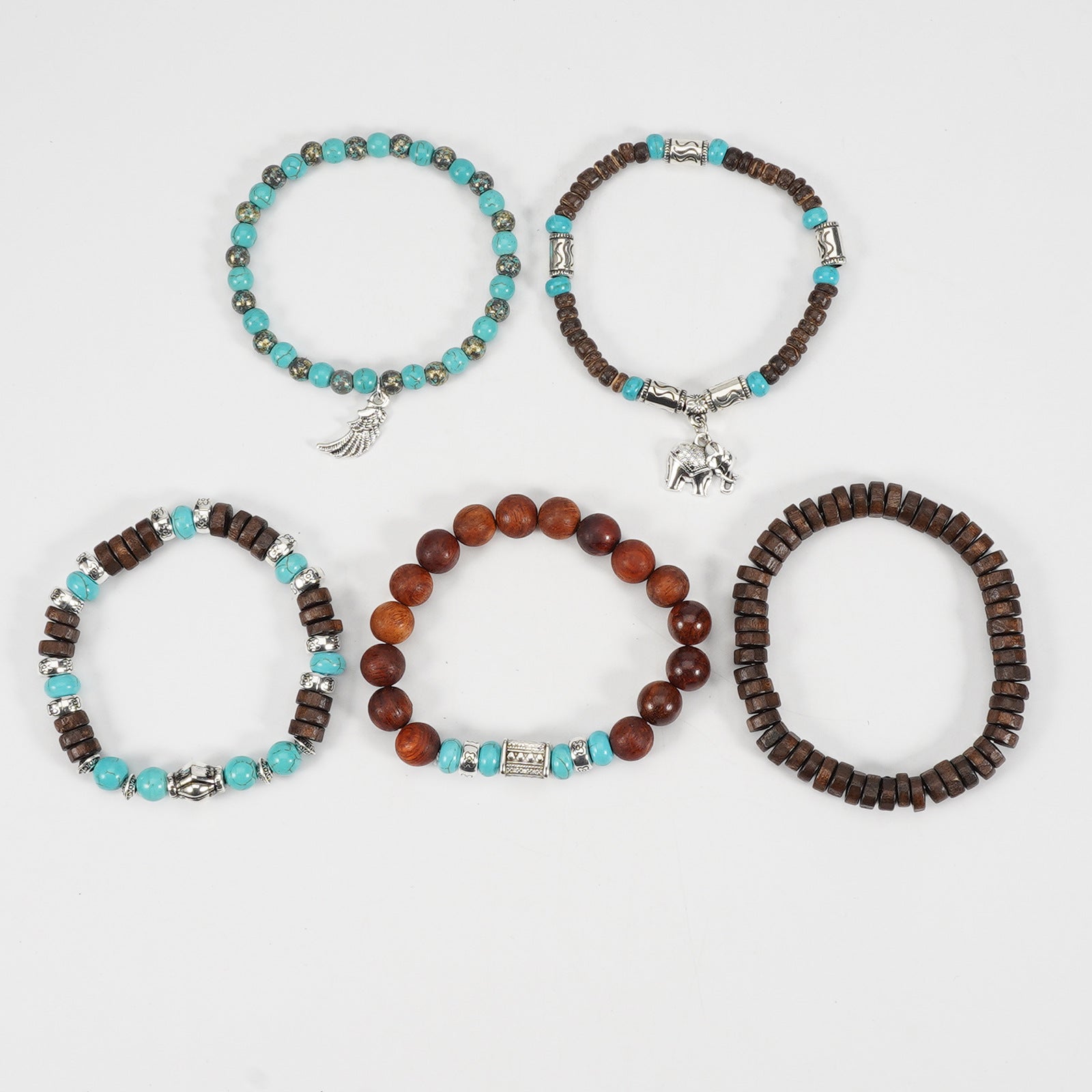 Heart Cross Wood Bracelet - product image 26
