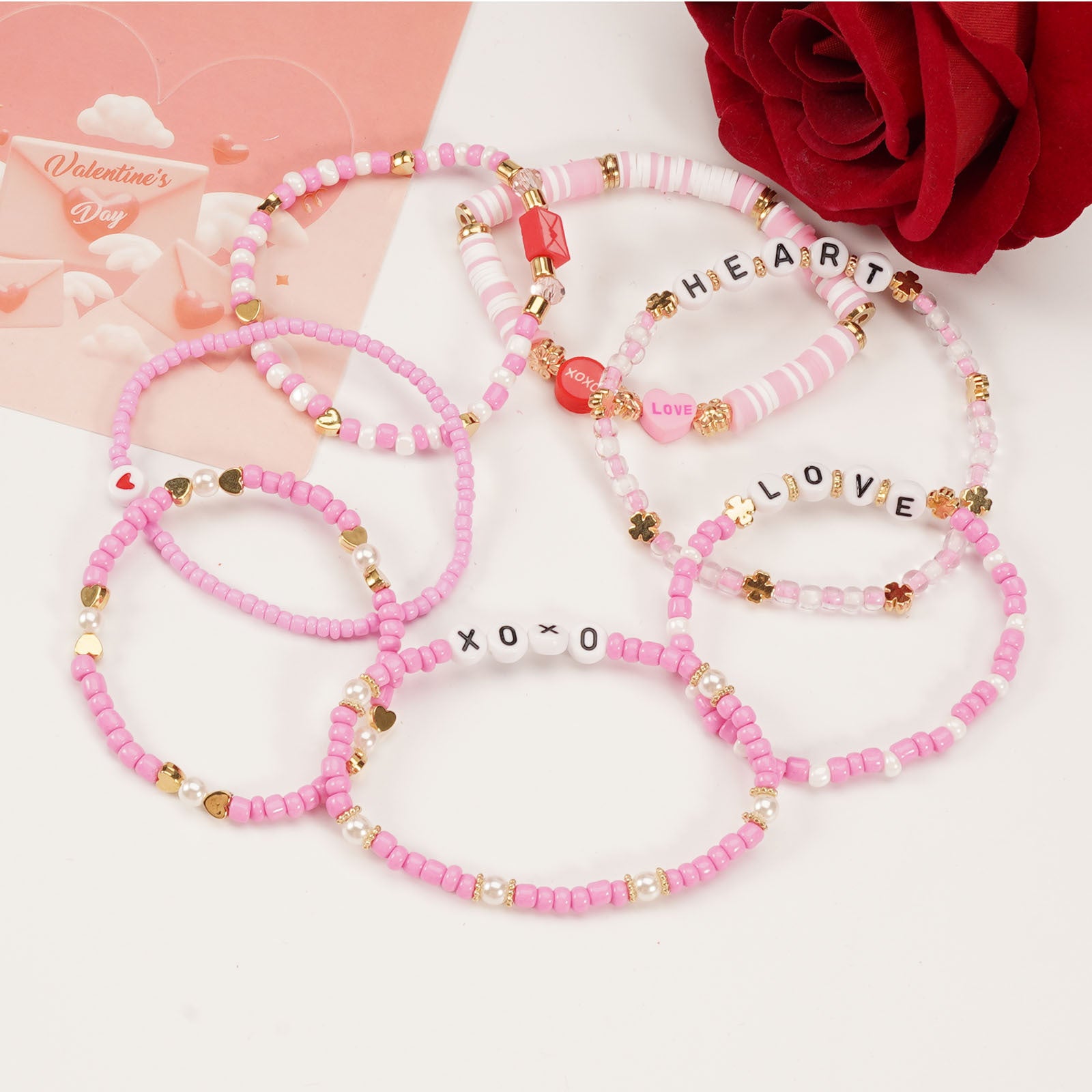 Heart Beaded Bracelet - product image 24