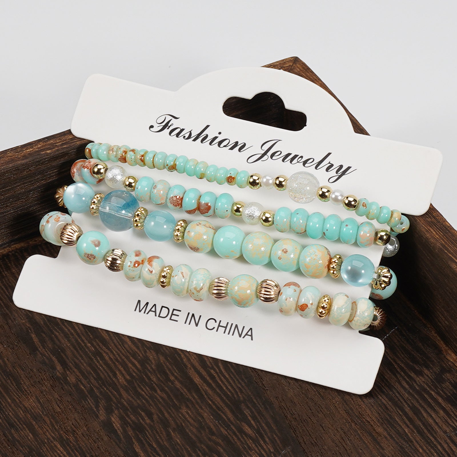Boho Cross Beaded Bracelet for Women