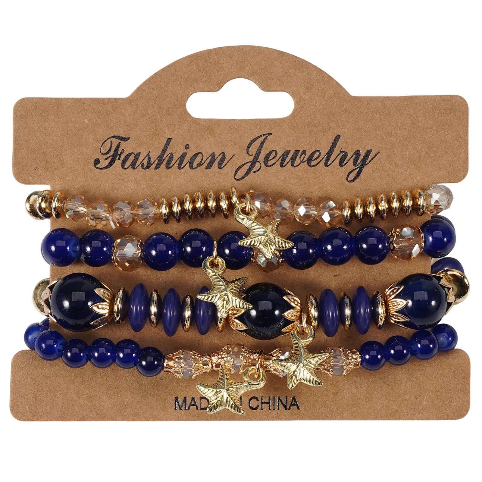 Boho Cross Beaded Crystal Necklace - product image 12