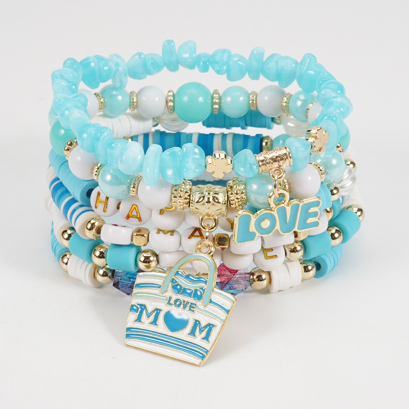 Floral Heart Beaded Bracelet - product image 17