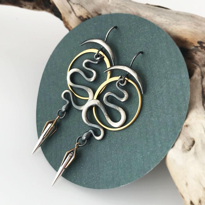 Vintage Geometric Earrings for Women - product image 9