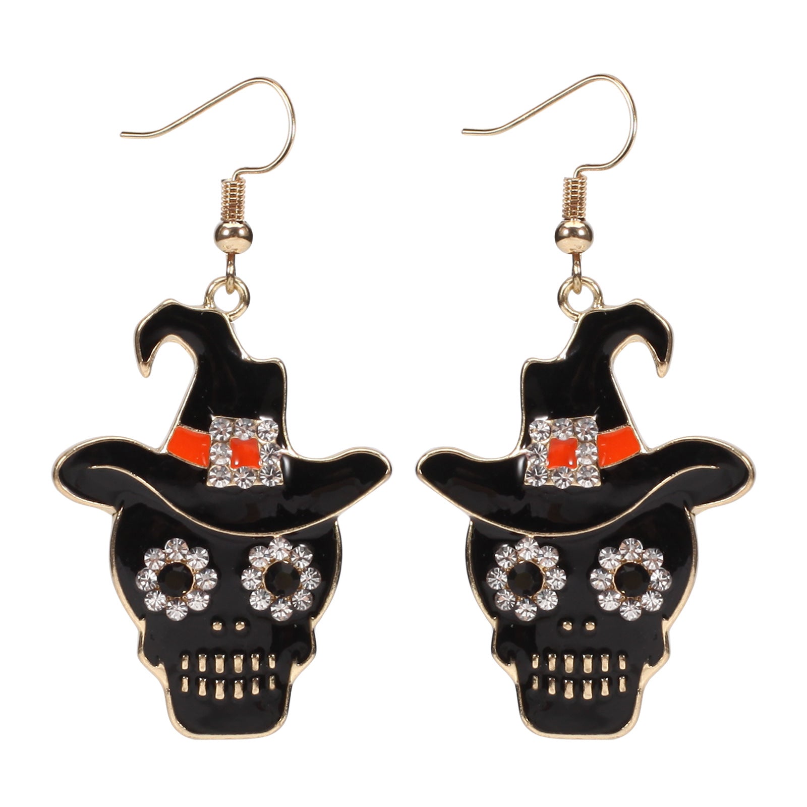 Halloween Earrings Featuring A Little Cat - A Screaming Ghost - A Pumpkin - A - product image 6