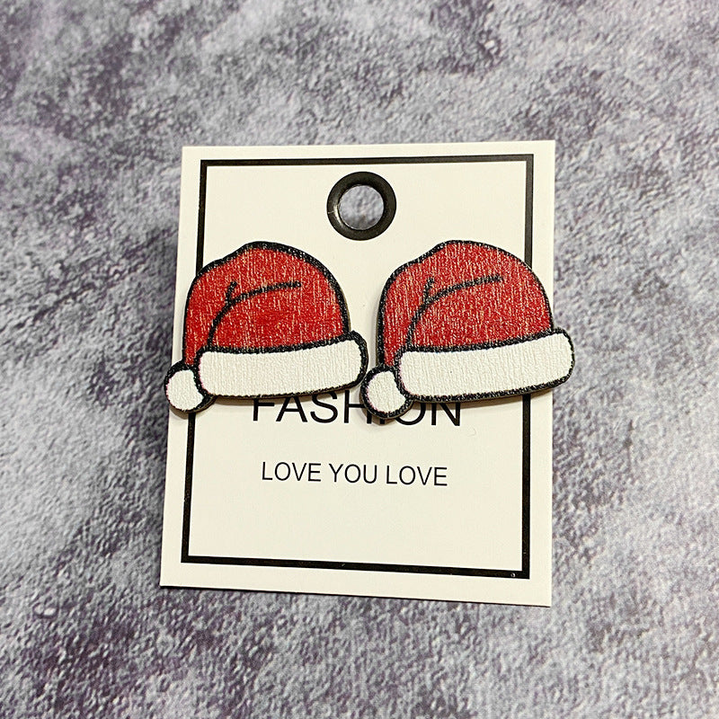 Statement Cross Wood Earrings - product image 10