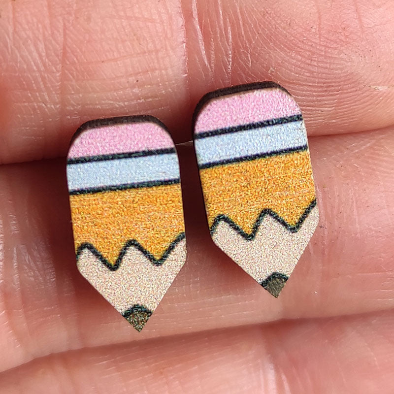 Wood Earrings - product image 2