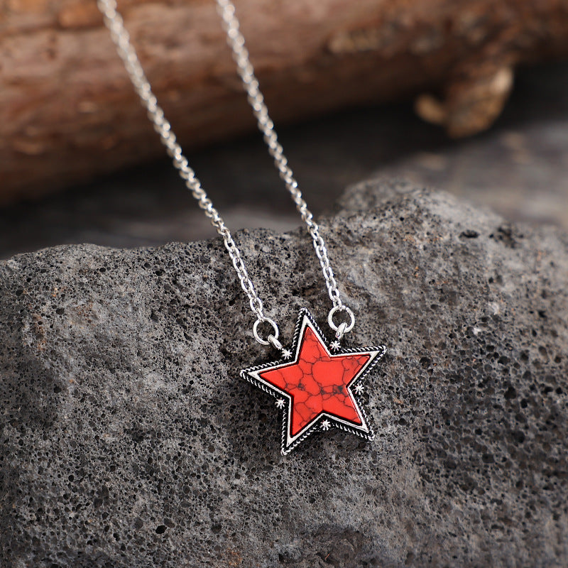 Western Turquoise Cross Necklace - product image 8