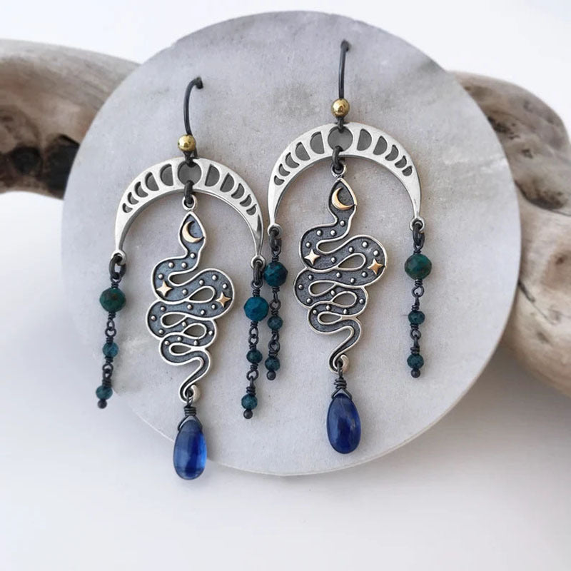 Moon Crystal Earrings - product image 1