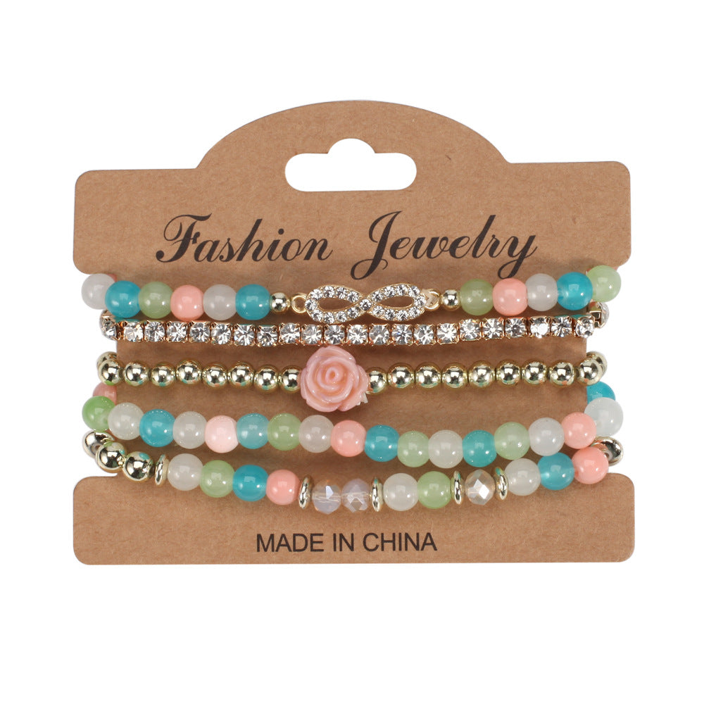 Floral Beaded Bracelet - product image 4
