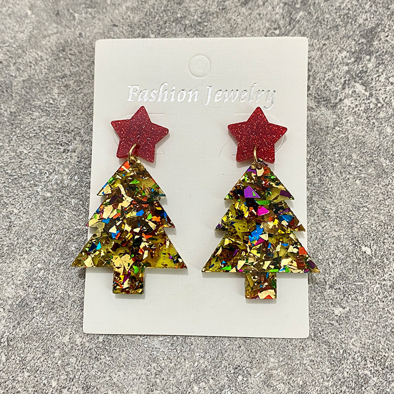 Cross Acrylic Earrings - product image 7