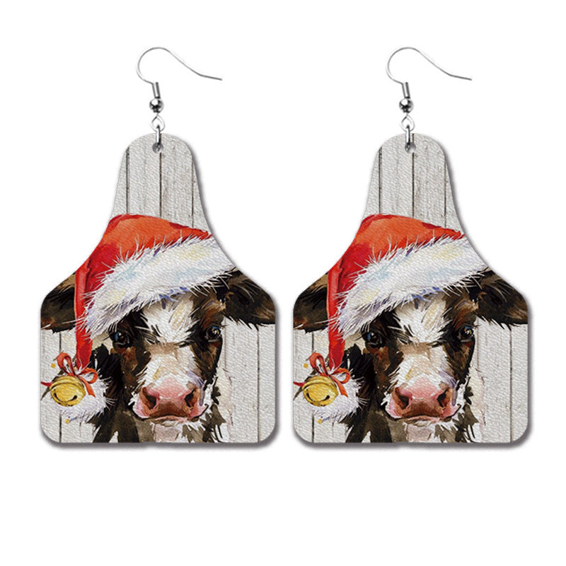 Western Vintage Leather Earrings - product image 15