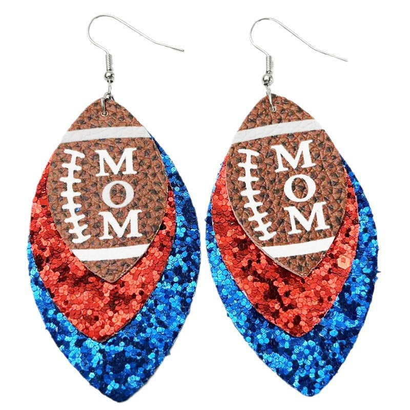 Cross Leather Earrings - product image 24