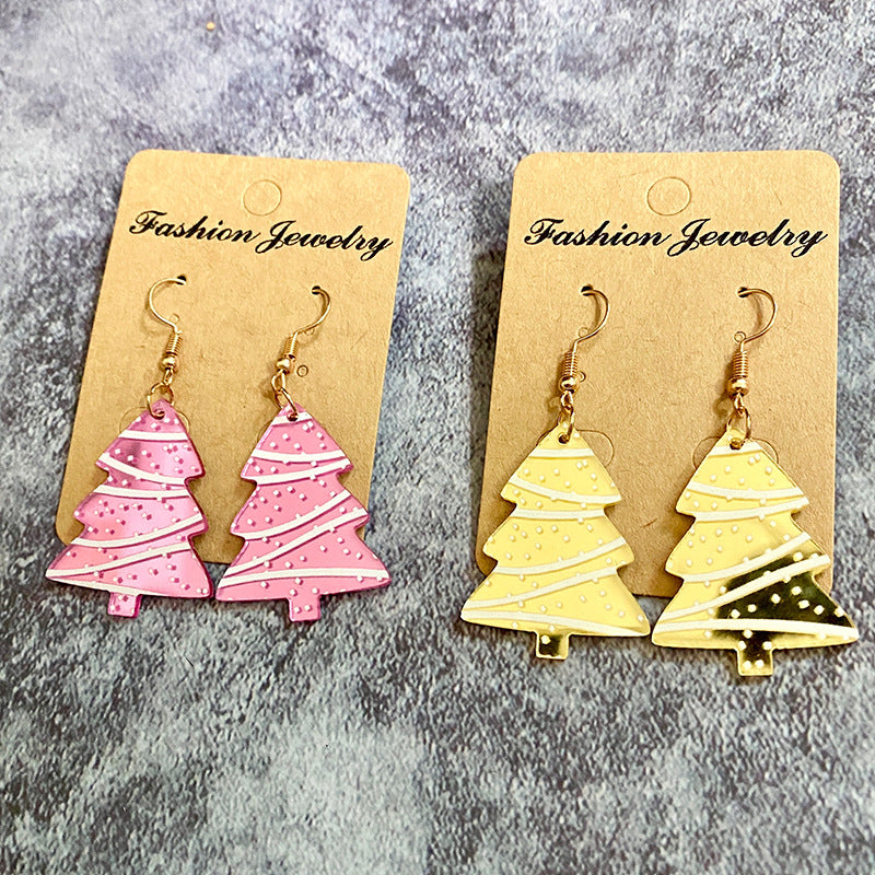 Cross Acrylic Earrings - product image 1