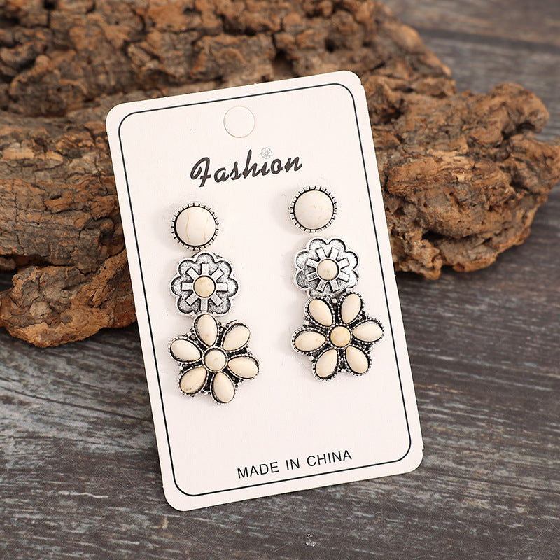 Western Turquoise Vintage Cross Jewelry Set - product image 7
