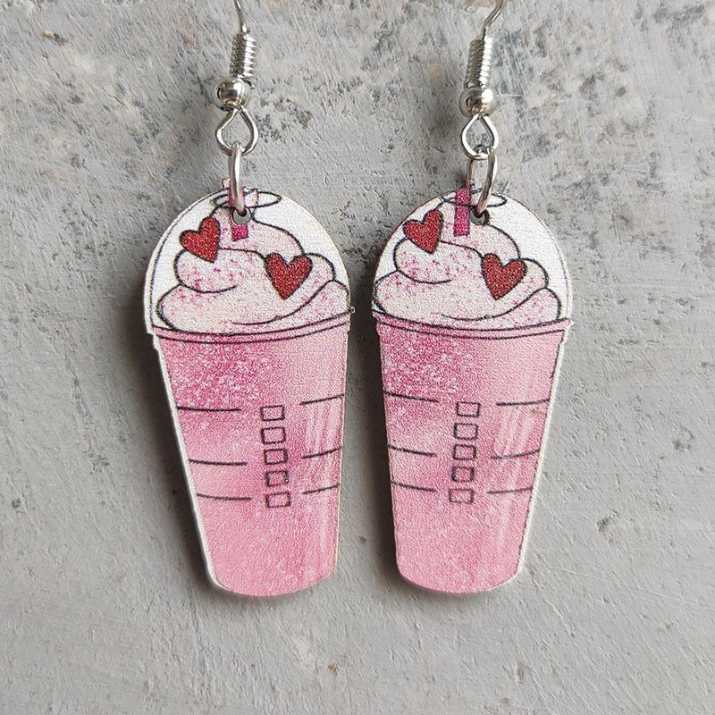 Heart Cross Earrings - product image 8