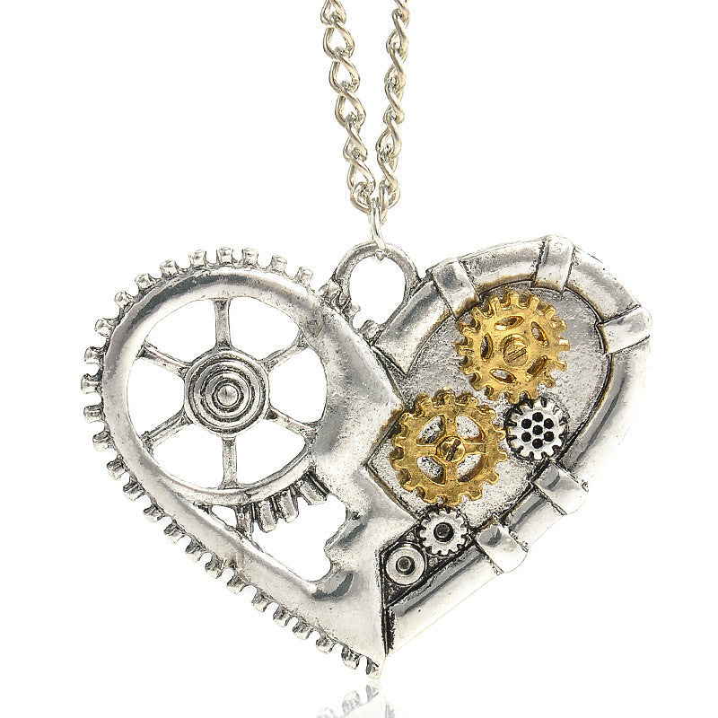 Vintage Heart Butterfly Bee Necklace - product image 3