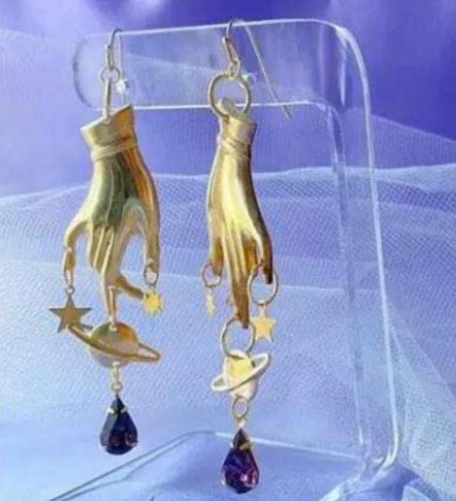 Vintage Statement Cross Earrings - product image 6