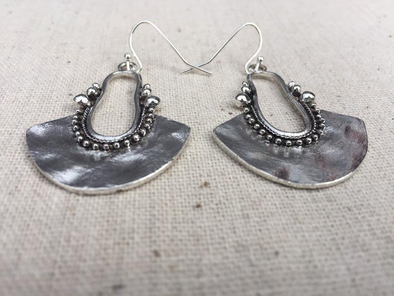 Vintage Cross Earrings