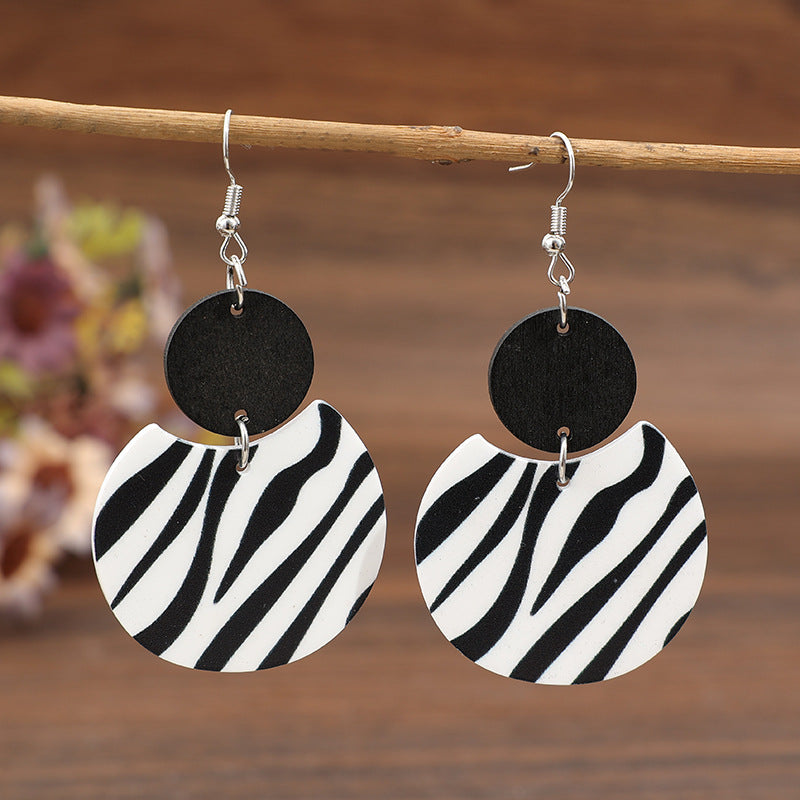 Geometric Acrylic Earrings - product image 1