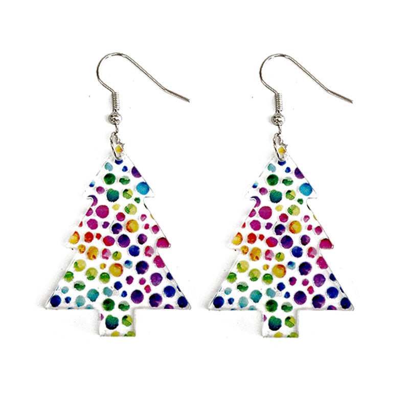 Cross Acrylic Earrings - product image 5
