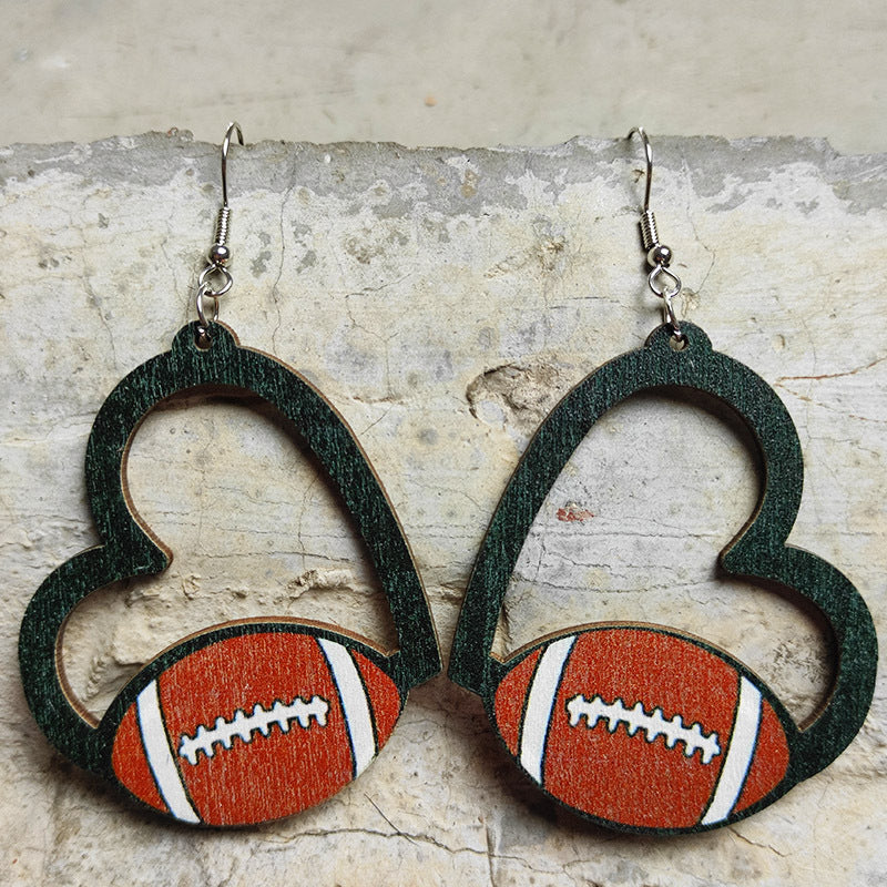 Geometric Heart Earrings - product image 6