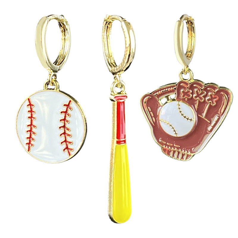 Supply Women's Fashion Sports Baseball Volleyball Basketball Exquisite Small - product image 1