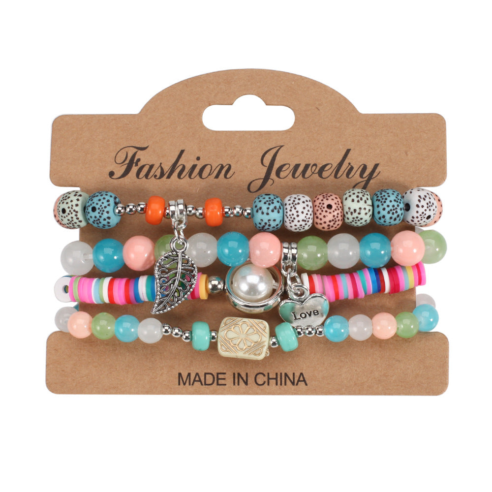 Heart Beaded Necklace for Women - product image 2