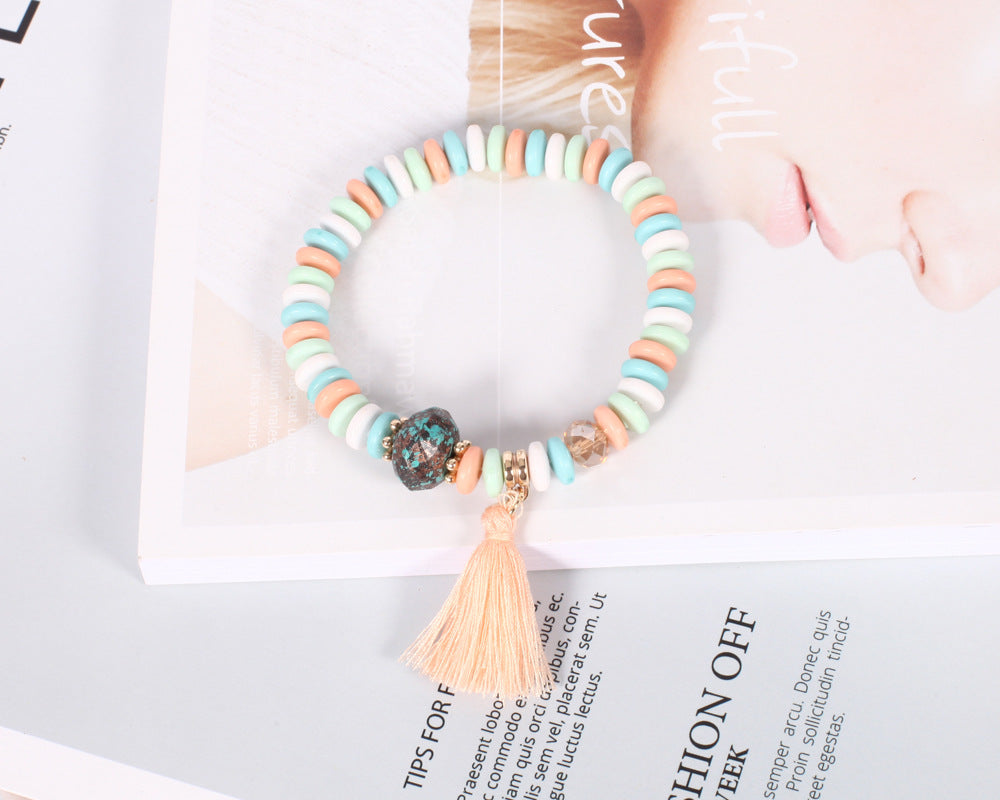 Vintage Cross Beaded Bracelet - product image 12