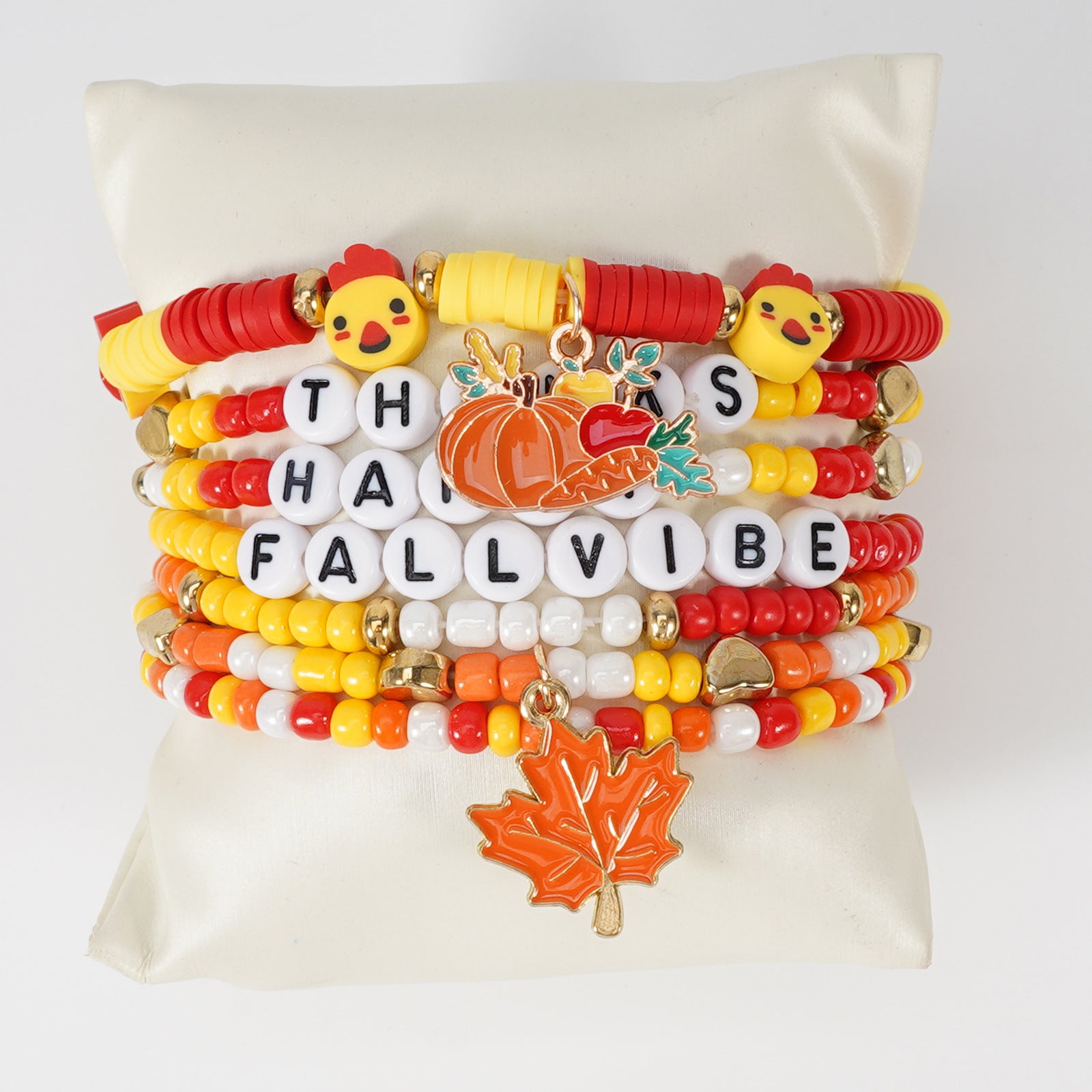 Cross Beaded Bracelet - product image 3