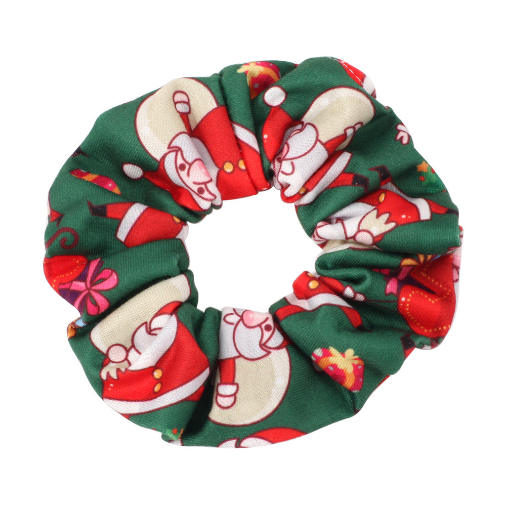 Christmas Hair Tie - Snowman - Bell - Santa Claus - Reindeer Antlers - Hat - - product image 21